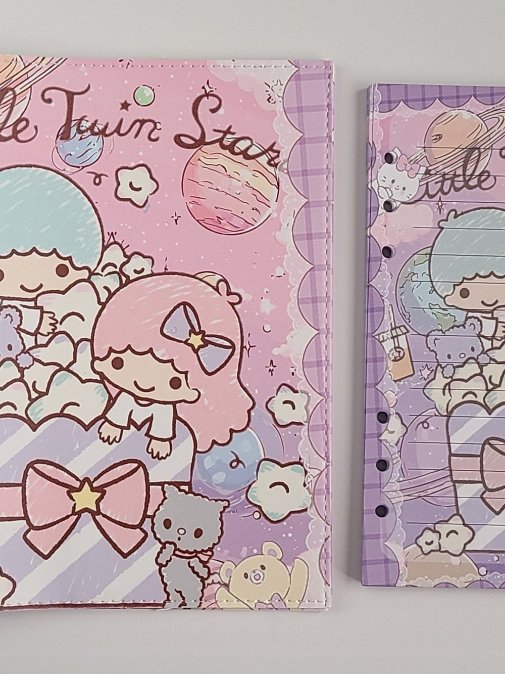 Little Twin Stars A5 Soft Cover Planner Binder